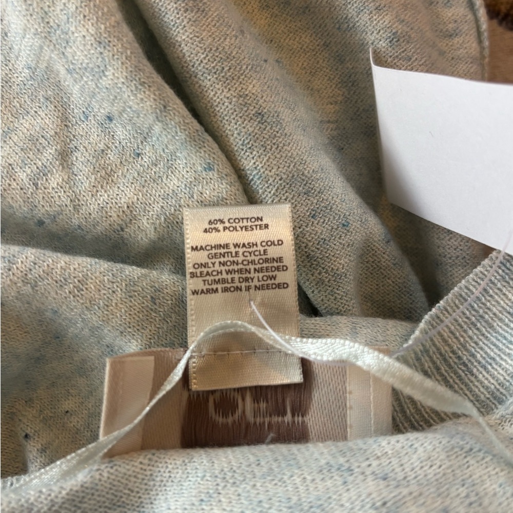 Loft Open Front Loghtweight Cardigan Womens Size Large NWT - Picture 4 of 4